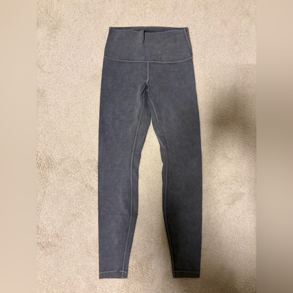 New-Lululemon High-Waisted Gray Leggings 28